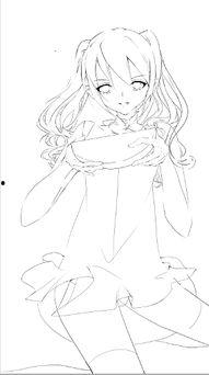 怎么画吃瓜少女,吃瓜少女的可爱画风教程